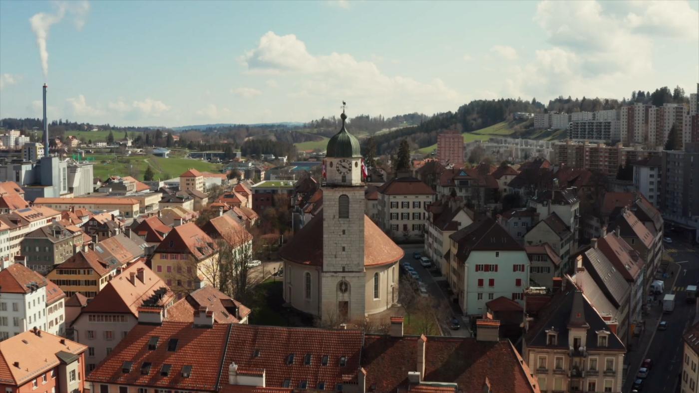 Prise de vue sur le Canton de Neuchâtel - Pixinside référence air