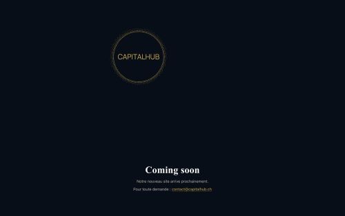 Site vitrine multilingue CapitalHub - image 1